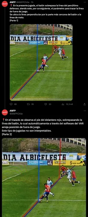 La explicación de la ANFP al gol anulado a Unión Española.
