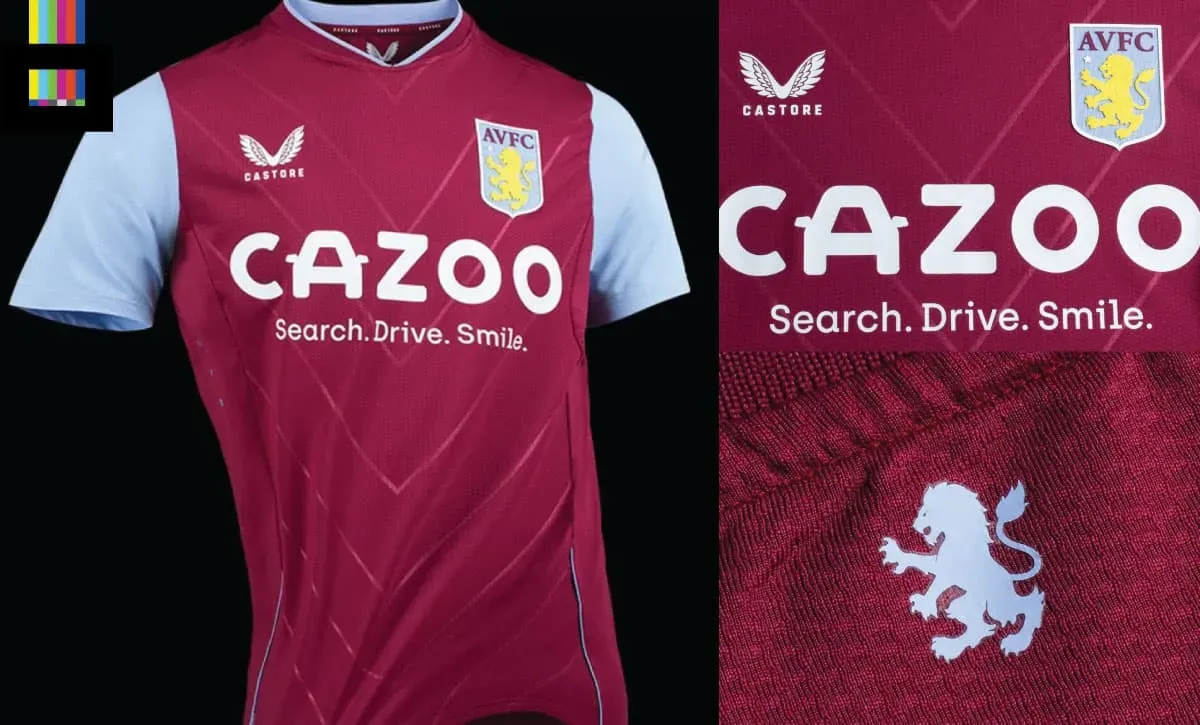 Villa home shirt for 2022/23 season image