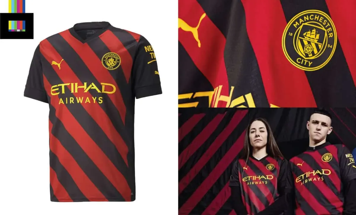 Man City Away kit for 2022/23 season