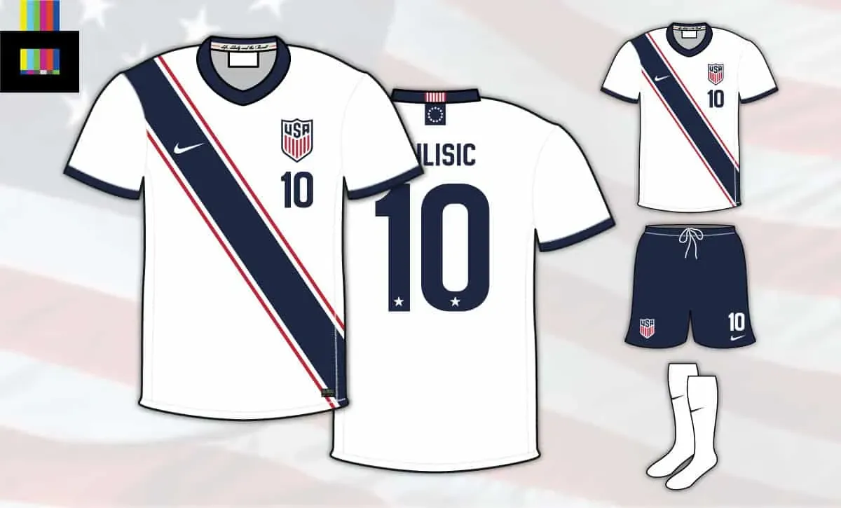 A new signature look for the United States national teams