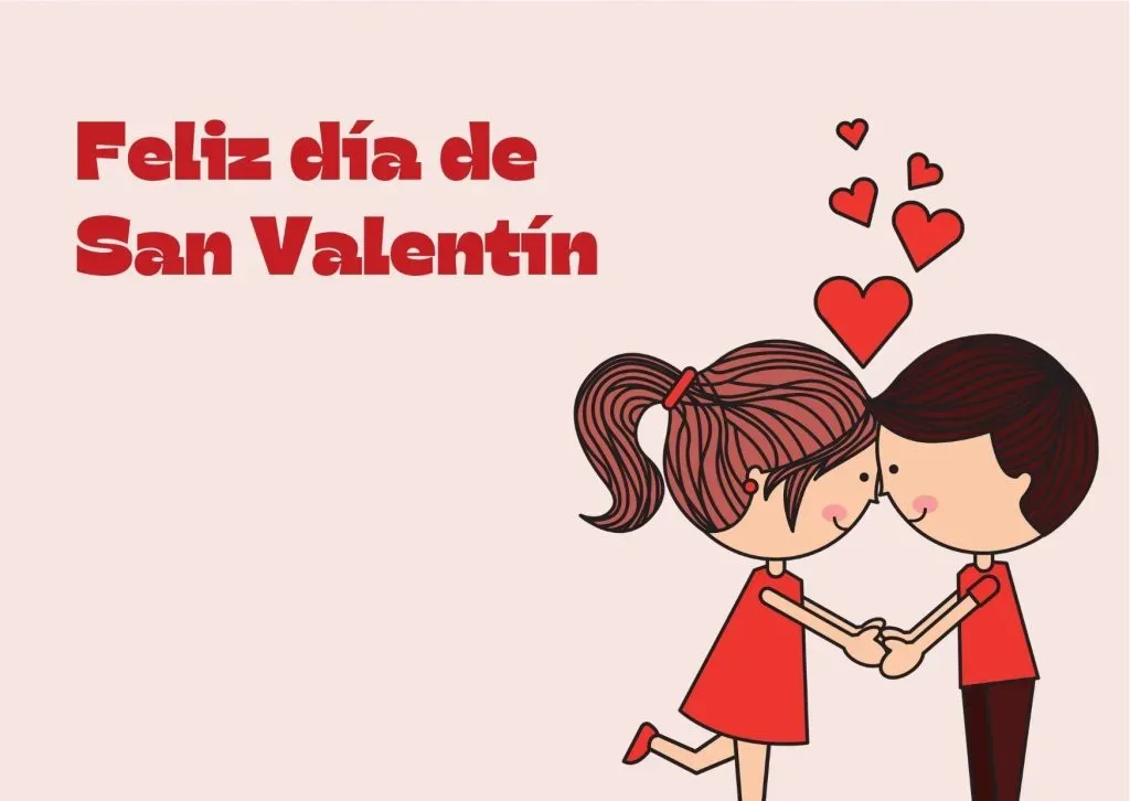 Tarjetas de San Valentín para imprimir y rellenar
