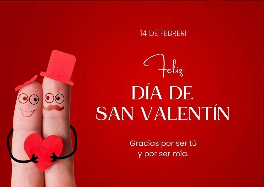 Tarjetas de San Valentín para imprimir