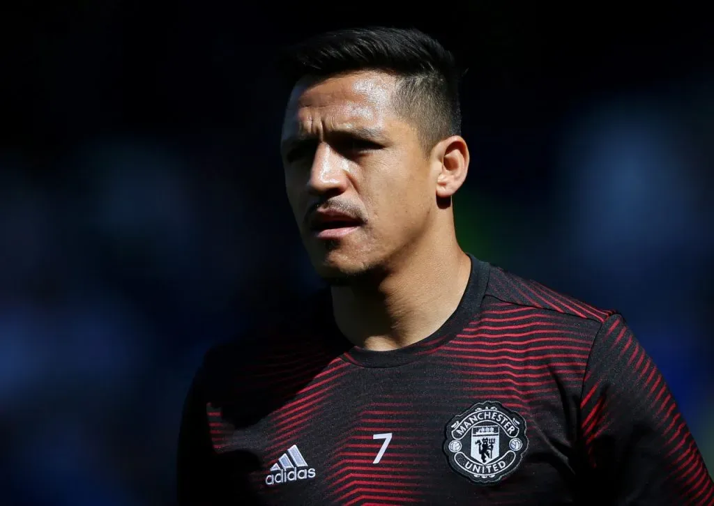 Alexis Sánchez jugó por Manchester United entre enero de 2018 y junio de 2019 (Getty Images)