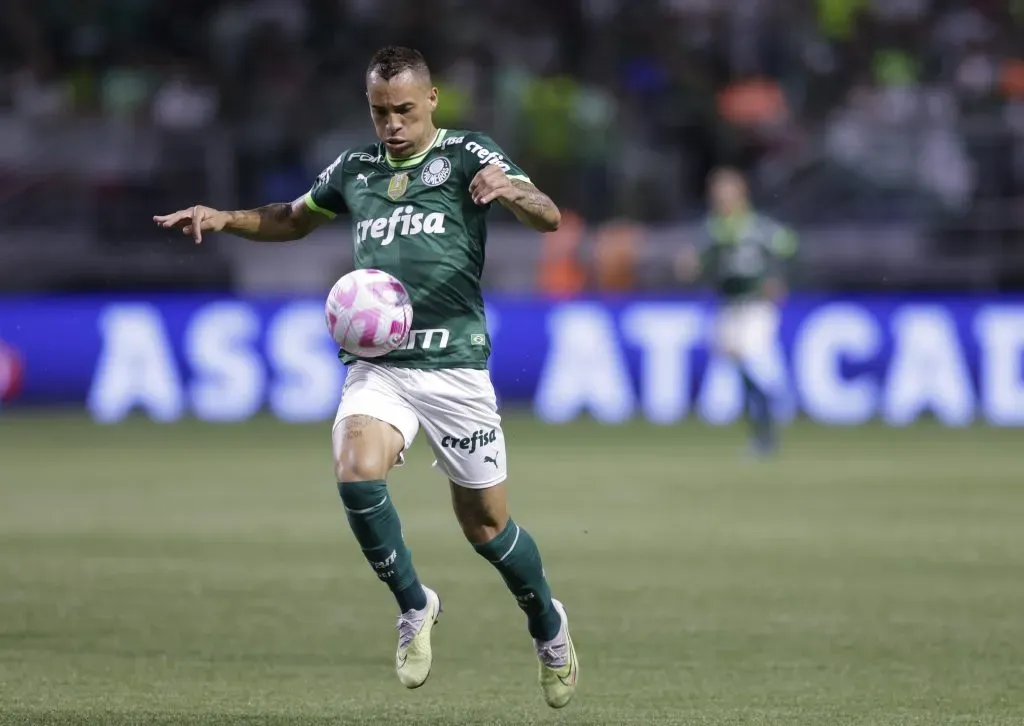 Breno Lopes na partida diante do Bahia (Photo by Alexandre Schneider/Getty Images)