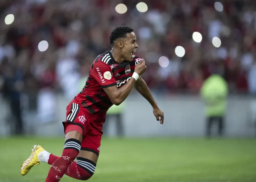 Lázaro enquanto ainda atuava pelo Flamengo. Foto: Jorge Rodrigues/AGIF