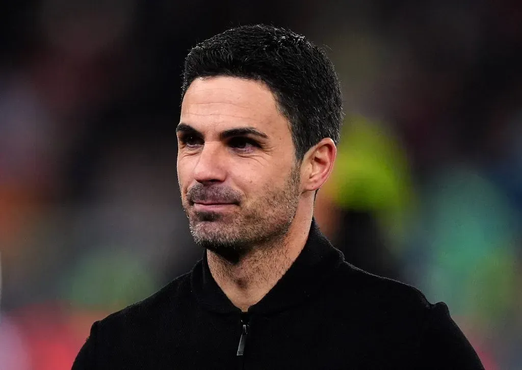 Arteta, o técnico do Arsenal. Foto: IMAGO / Images PA.