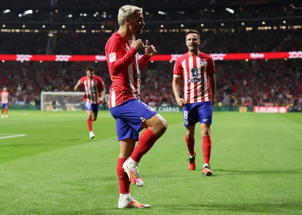 Antoine Griezmann anotó el segundo tanto del Atlético de Madrid | Getty Images