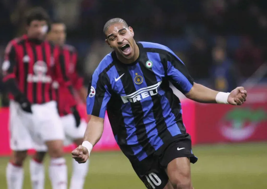 El Emperador Adriano conquistó al mundo con la camiseta de Inter de Milán. Imagen: Getty.