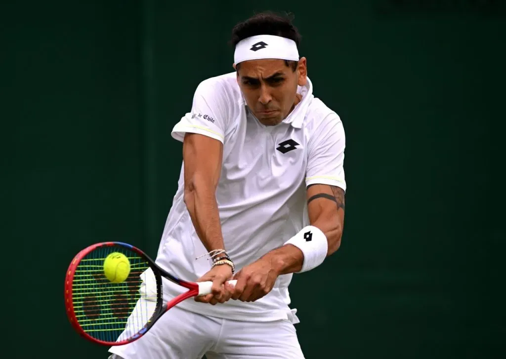 Alejandro Tabilo se baja del torneo ATP de Halle en Alemania (Getty Images)