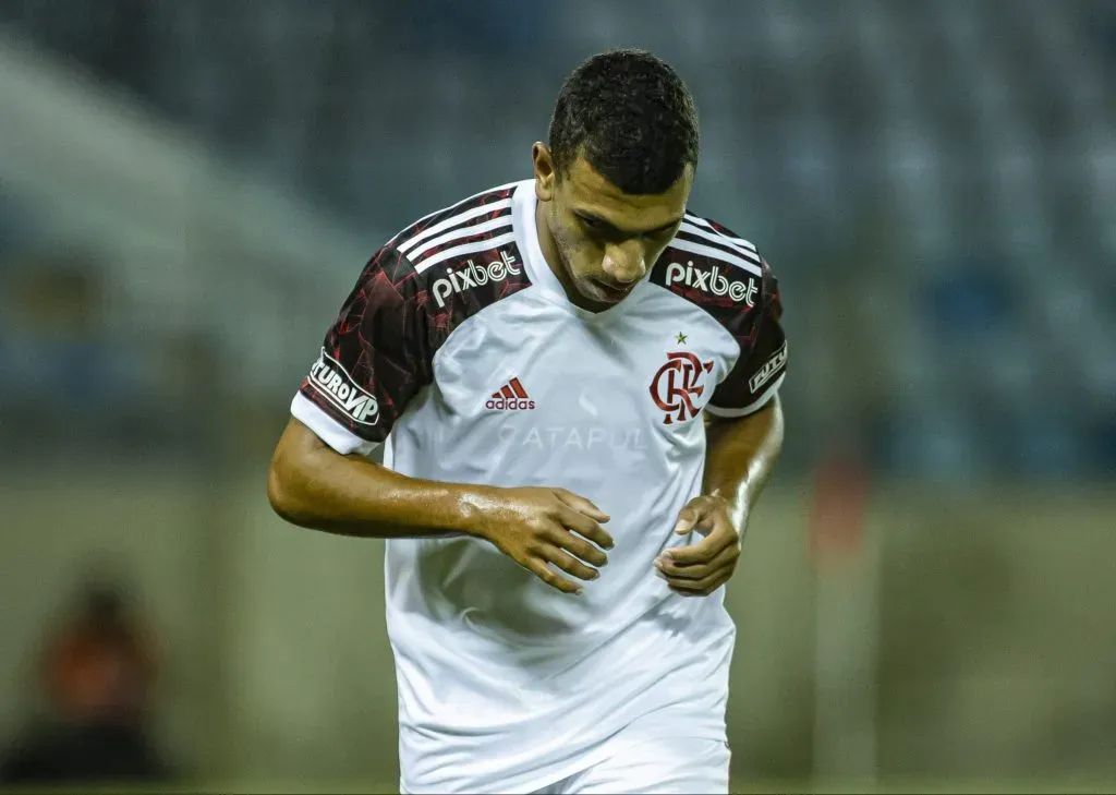 Petterson jogador do Flamengo durante partida contra o Nautico no estadio Arena Barueri pelo campeonato Copa Sao Paulo 2022. Foto: Diogo Reis/AGIF