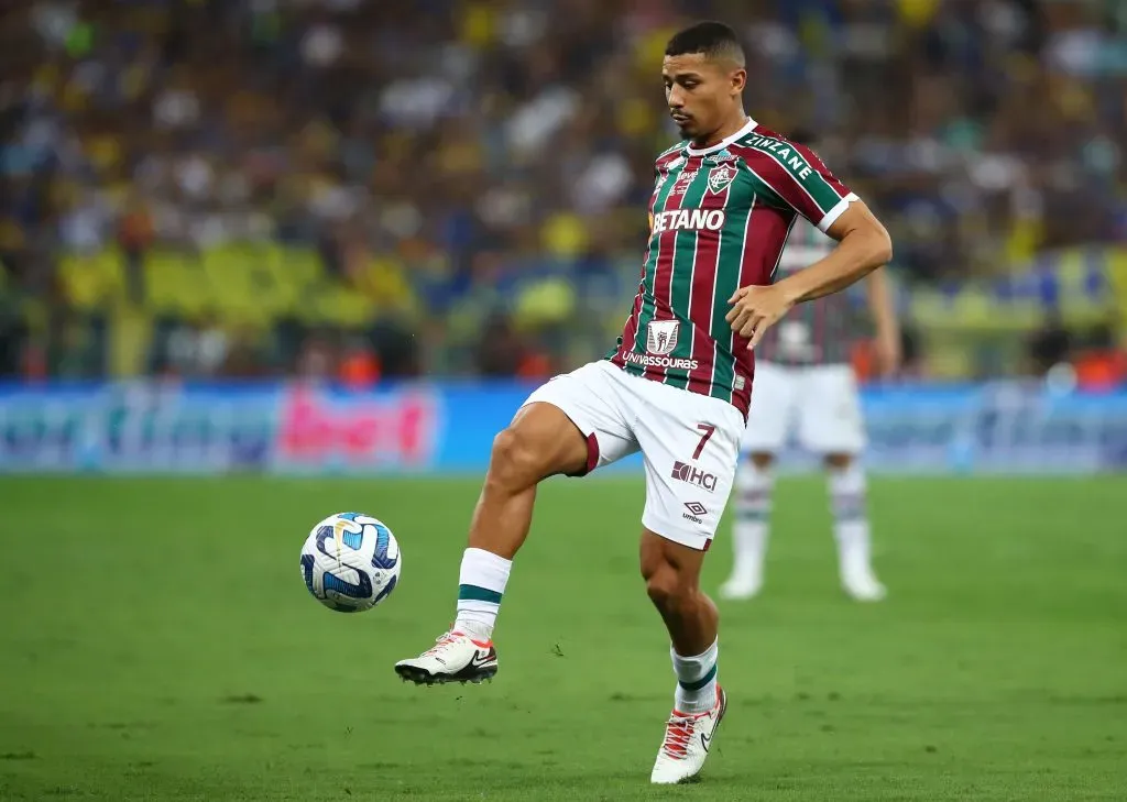 André na final da Libertadores. (Photo by Raul Sifuentes/Getty Images)