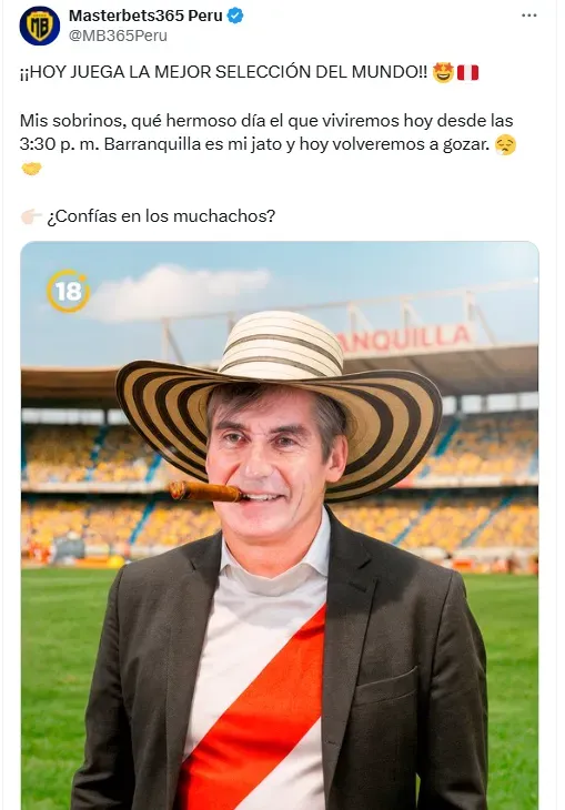 Memes virales del Perú vs. Colombia. (Producción Bolavip)