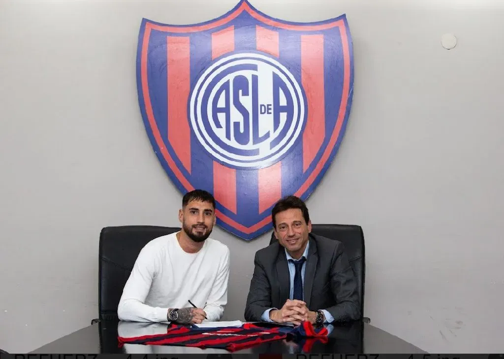 Francisco Fydriszewski firmó su contrato con San Lorenzo.