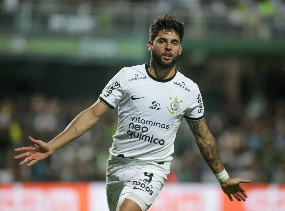 Yuri Alberto em ação pelo Corinthians, pelo Brasileiro – Foto: Rodrigo Coca/Agência Corinthians