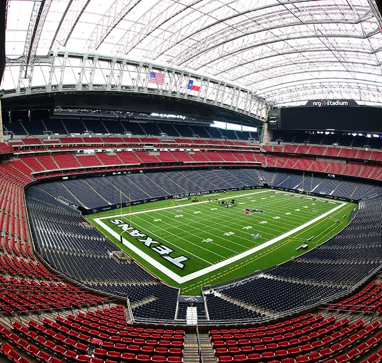 Así es el imponente NRG Stadium.