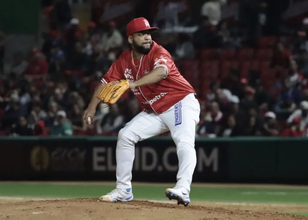 Odrisamer Despaigne 7 IP | 4 H | 0 R | 1 BB | 3 K | Jueo 1 Semifinal LMP 2023-24 (Cortesía LMP)