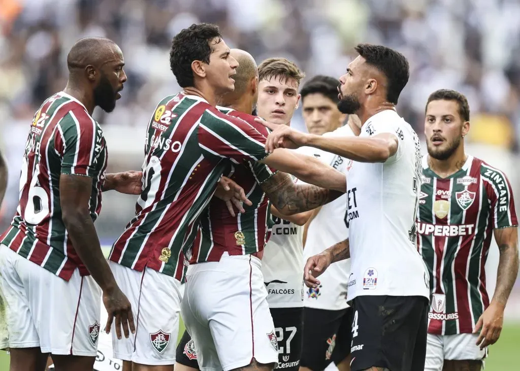 Corinthians aplastó a Fluminense y Colo Colo se frota las manos pensando en Copa Libertadores. Foto: Getty Images.