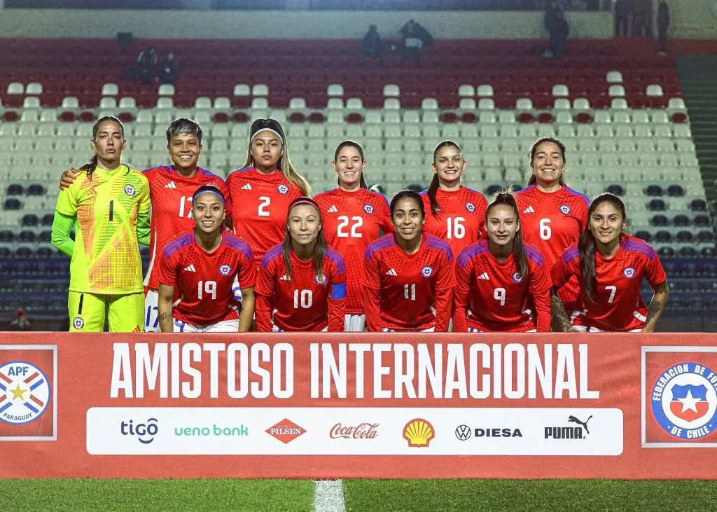 La selección nacional se mide este domingo nuevamente contra Paraguay Foto:La Roja