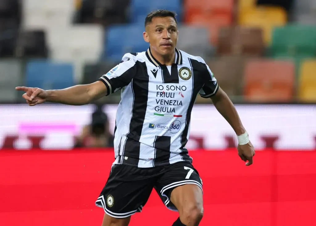 Alexis Sánchez no lo pasa bien en Udinese. Imagen: Getty