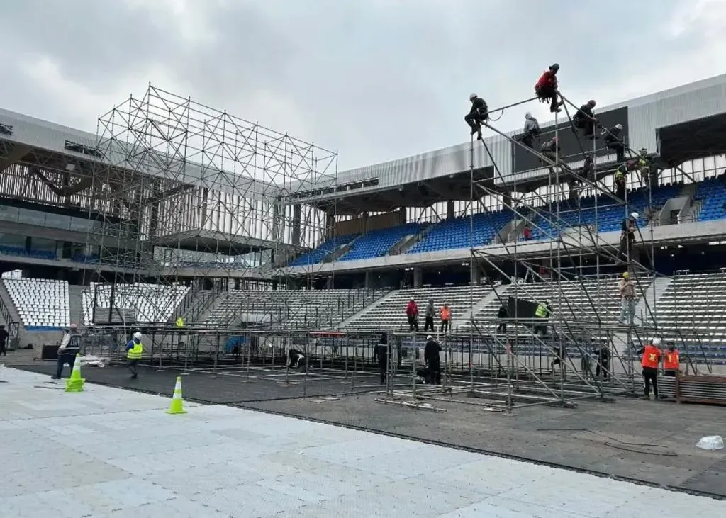 Así luce el Claro Arena / Foto: Marcelismo26