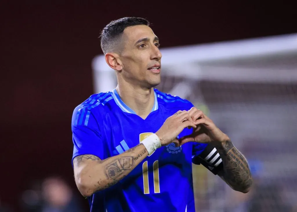 Ángel Di María podría ser suplente vs. Chile. (Foto: IMAGO)