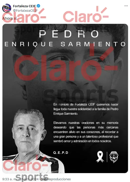 Pantallazo: Cortesía de Claro Sports.