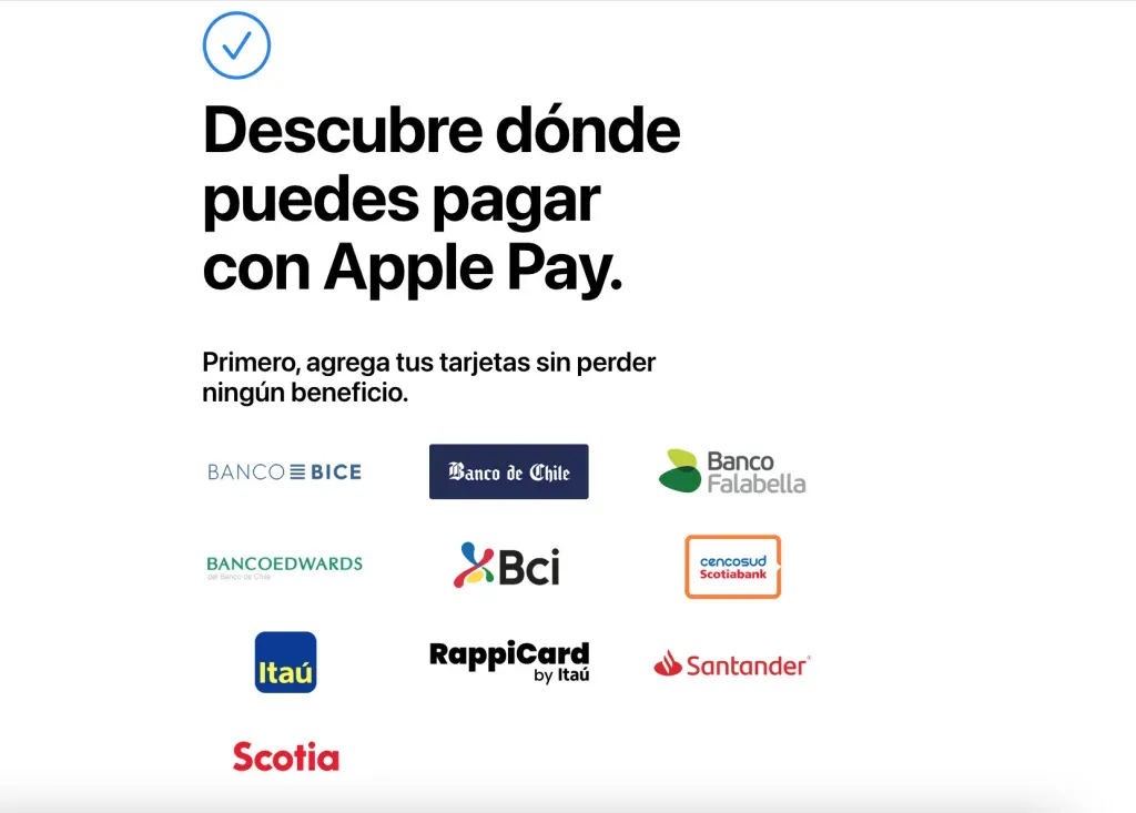 Apple Pay Bancos