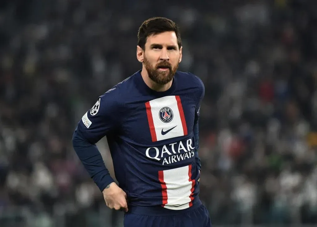 Lionel Messi con el PSG