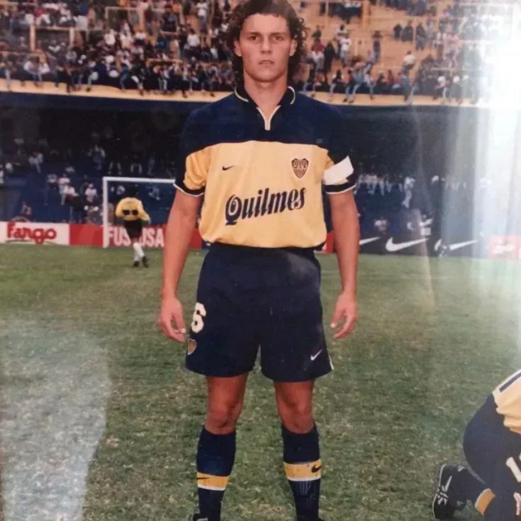 Fernando Ortíz en Boca Juniors (Archivo)