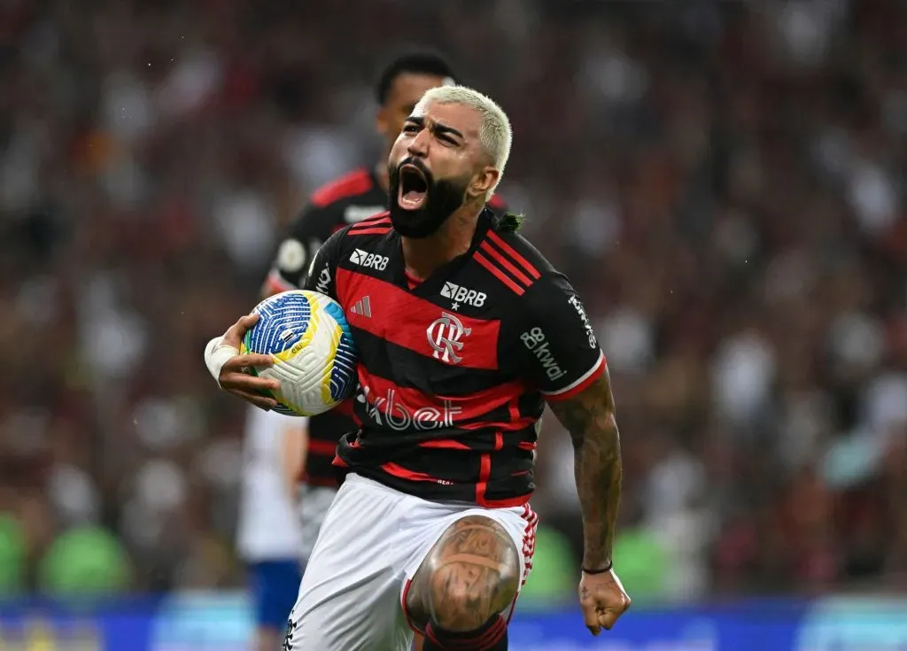 Andre Paes / Alamy Stock Photo | Gabigol em ação pelo Flamengo