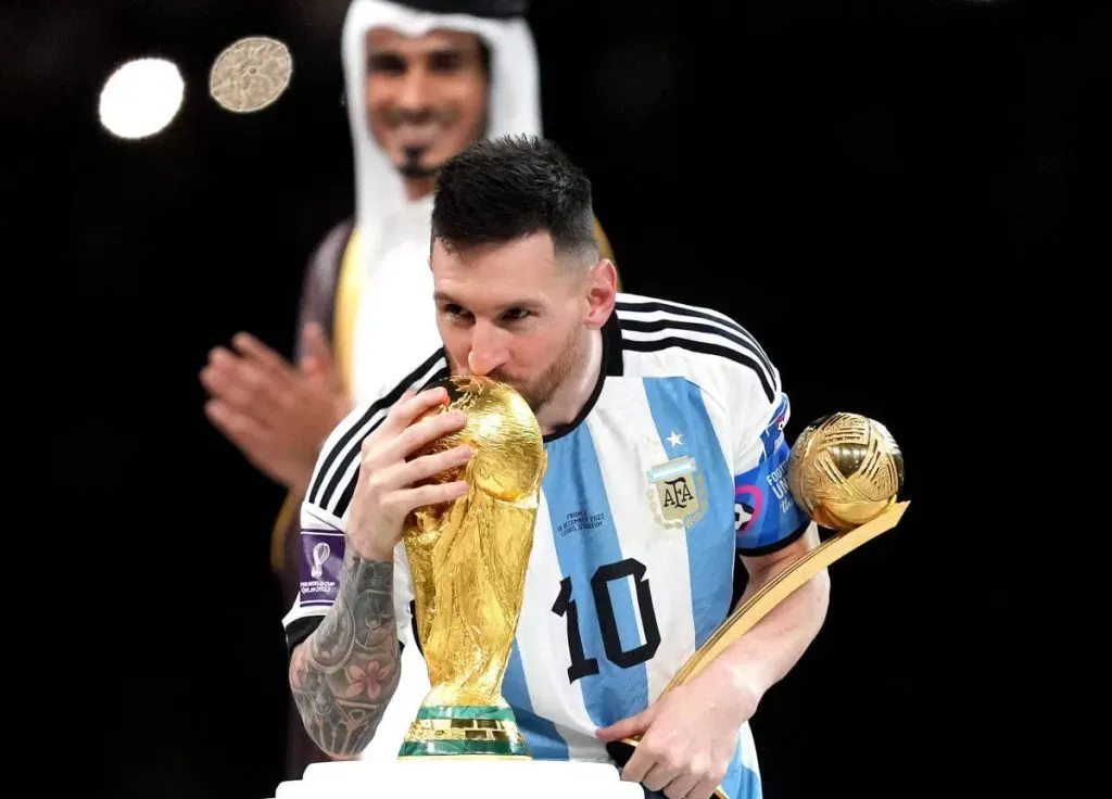Messi fue la figura de Argentina y ganó su primer mundial.