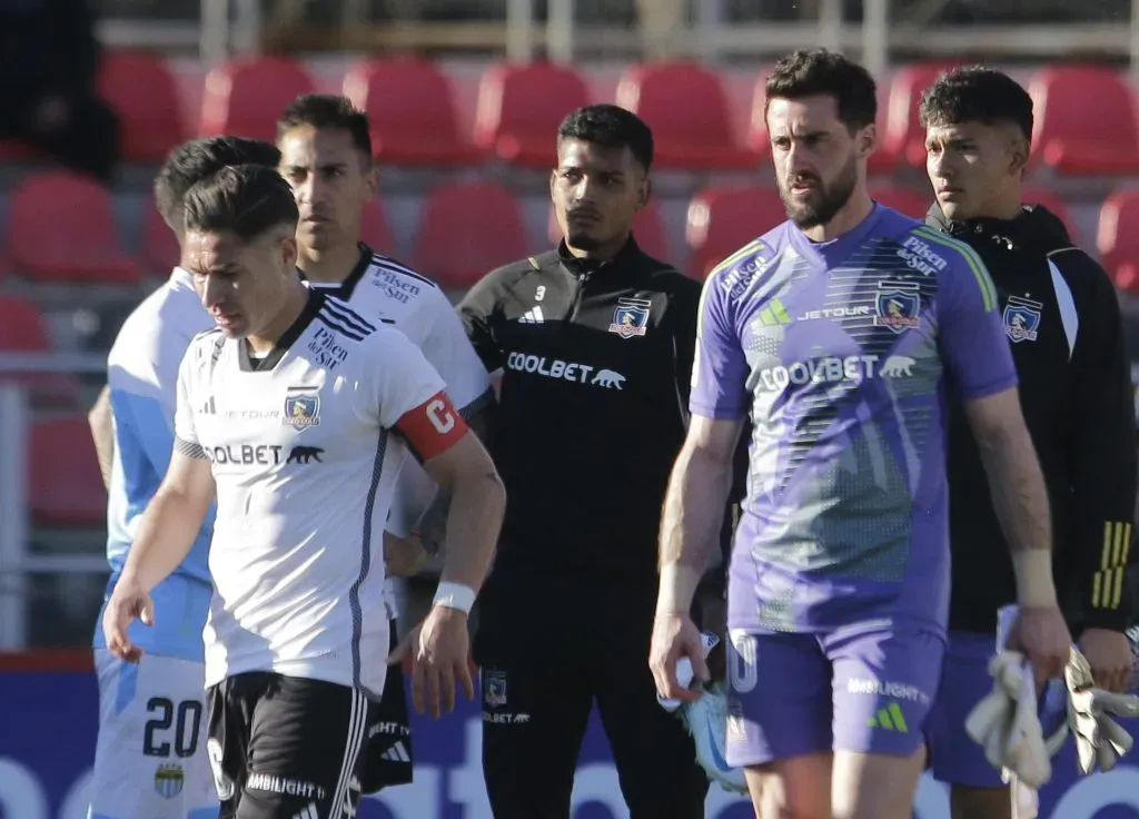 Opazo, el capitán de Colo Colo ante Magallanes, le llamó la atención al equipo | Photosport