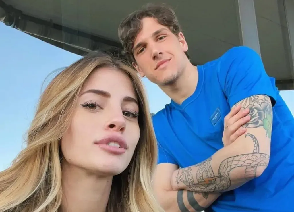 Chiara Nasti y Nicolo Zaniolo cuando estaban en pareja (Instagram)