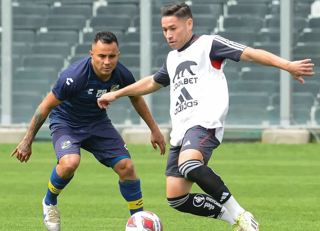 El Torta Opazo sumó minutos en Colo Colo. Foto: Everton.