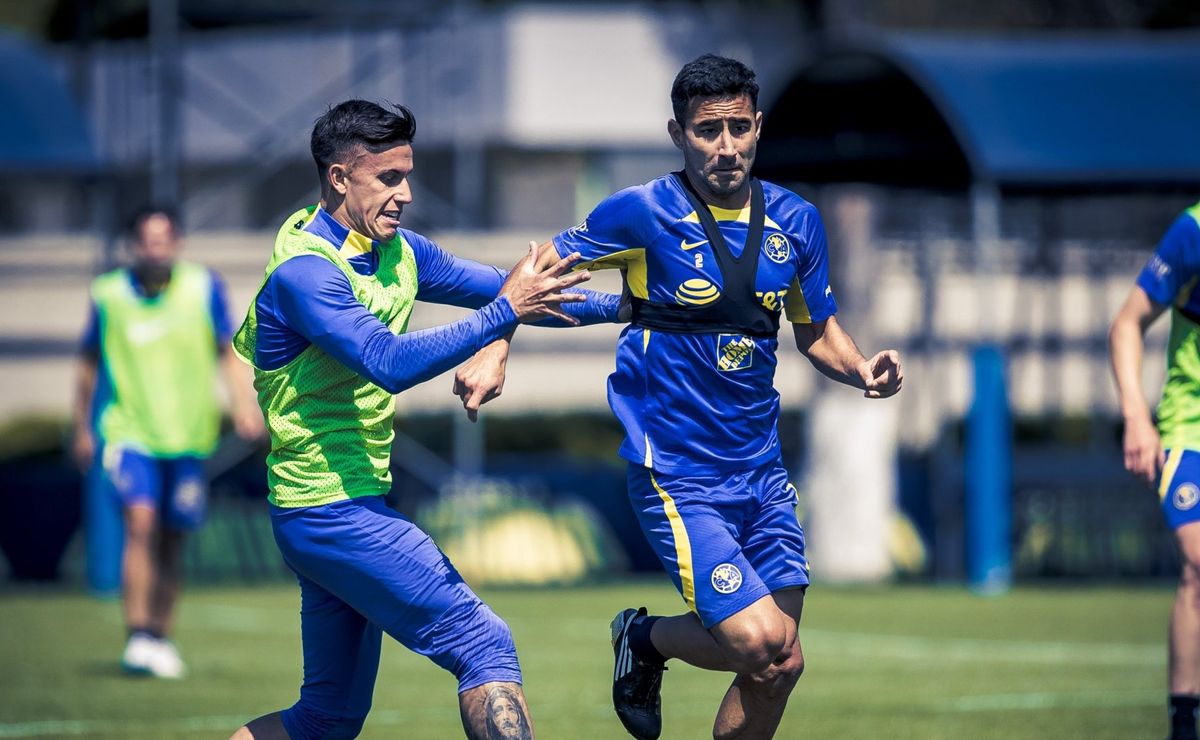 ¡Plantel América empezó a preparar el duelo ante León con