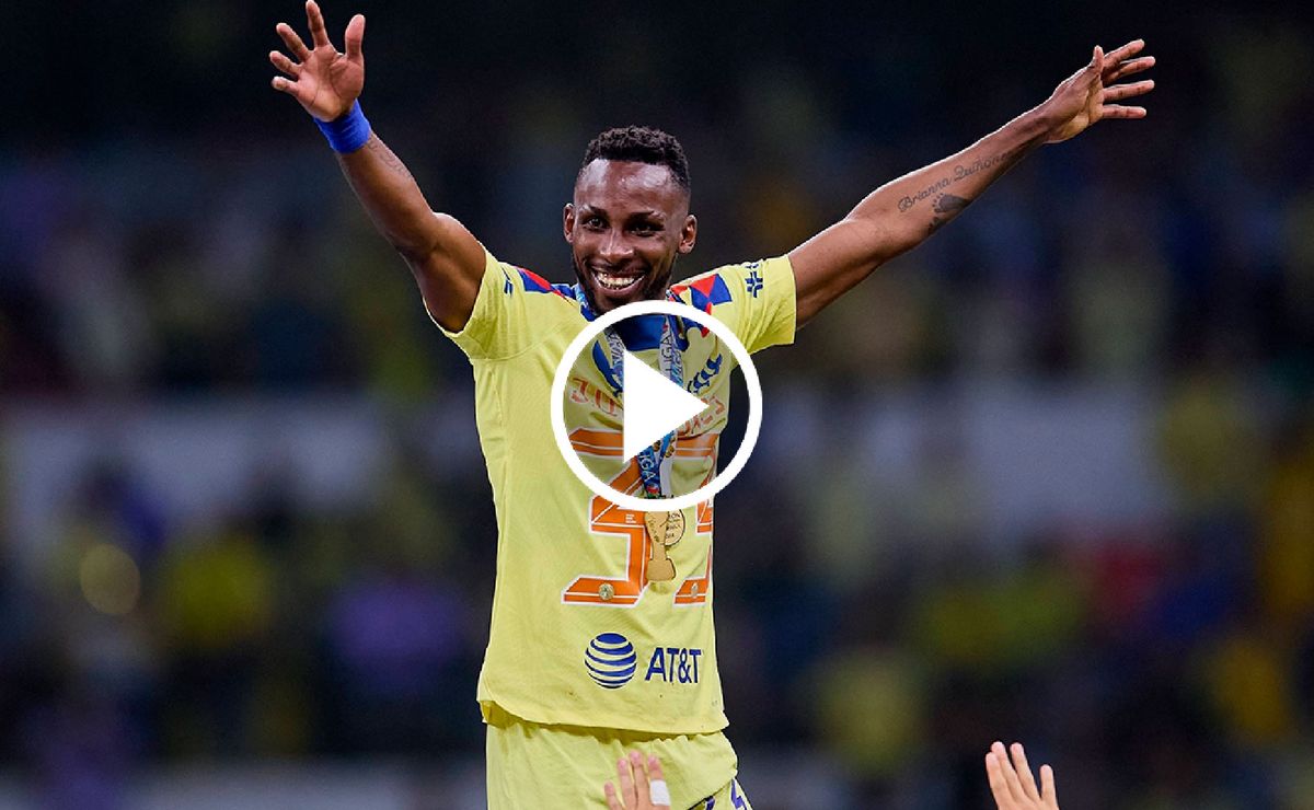 La imagen de Julián Quiñones en su último partido con América - Aguilas