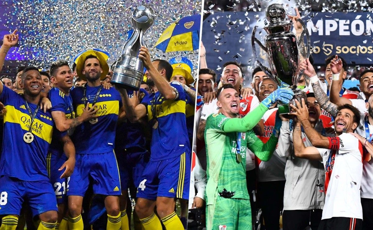 ¿Cómo quedaron Boca y River en la tabla histórica de títulos oficiales ...