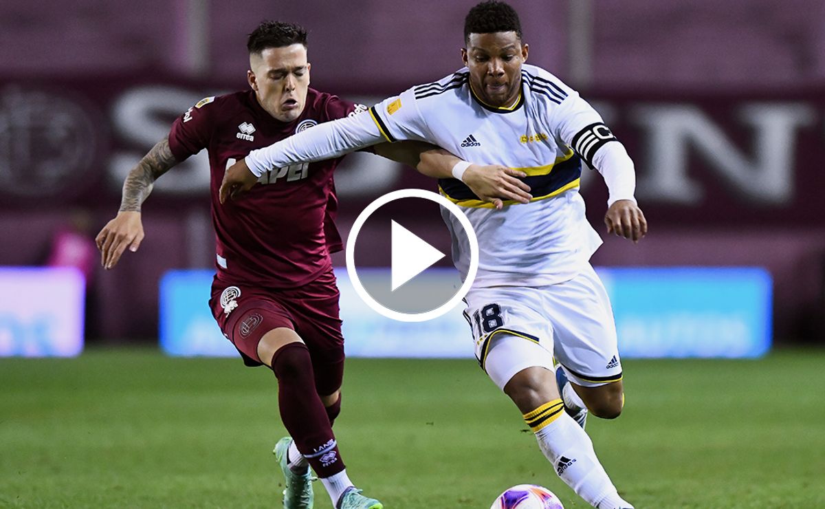 VER Boca Juniors vs. Lanús EN VIVO por la Copa de la Liga Profesional