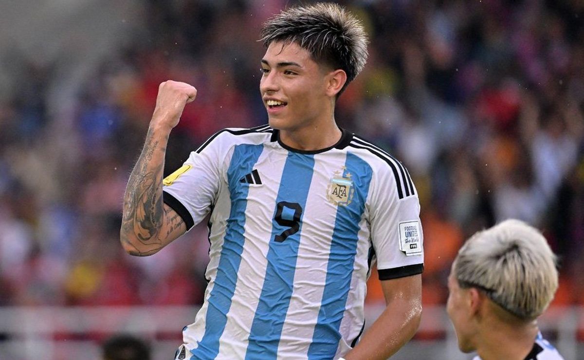 ¿Quién es Agustín Ruberto? El nueve de Argentina Sub 17 que le hizo ...