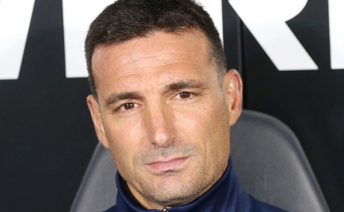 Lionel Scaloni, entrenador de la Selección Argentina, inició el 2024 en