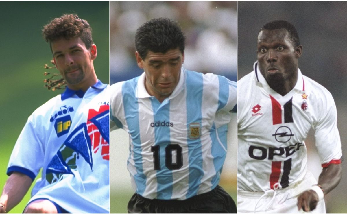 Los 5 mejores jugadores de la década del 90, según la IA - Bolavip Argentina