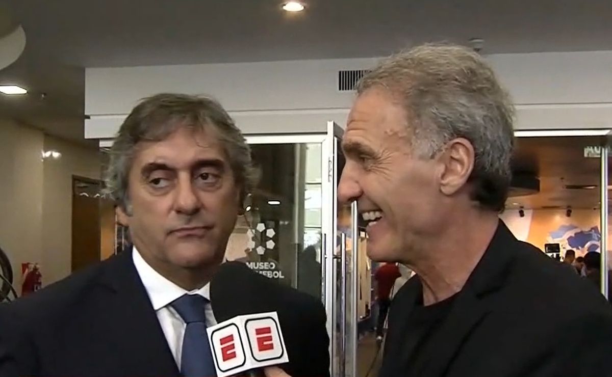 La particular reacción de Francescoli al enterarse de que Ruggeri ...