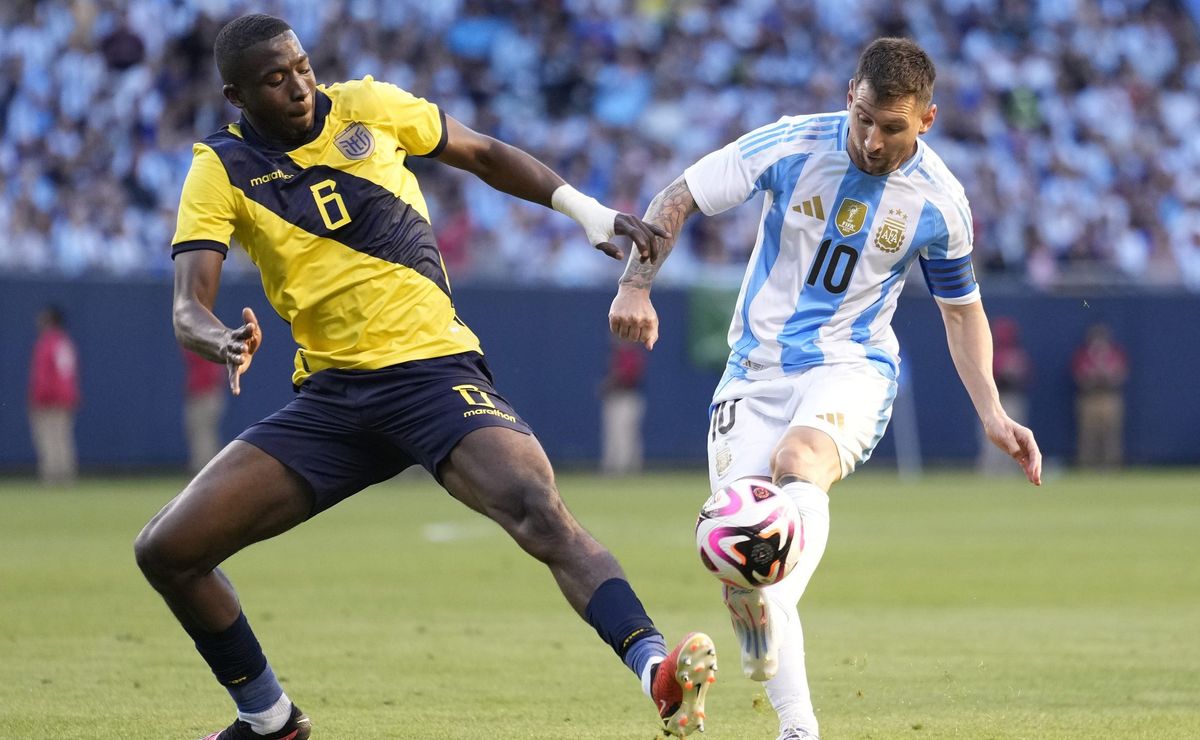 Qué pasa si Argentina empata con Ecuador por los cuartos de final de la