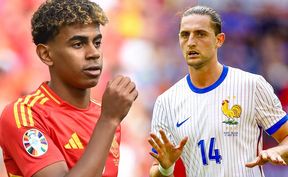 La respuesta de Lamine Yamal a la provocación de Adrien Rabiot antes