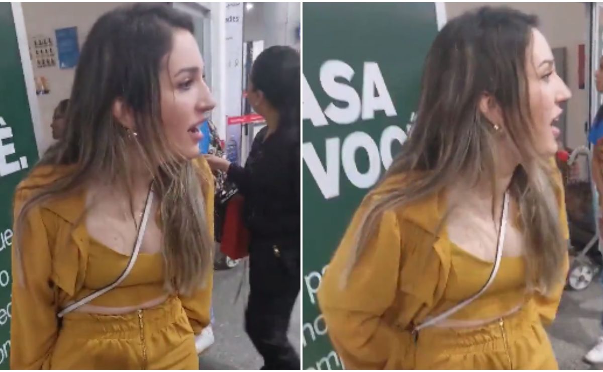 «Está presionando fuerte»;  Amanda, ganadora de BBB 23, apareció en el aeropuerto con pantalón a la espalda y fue criticada por internautas