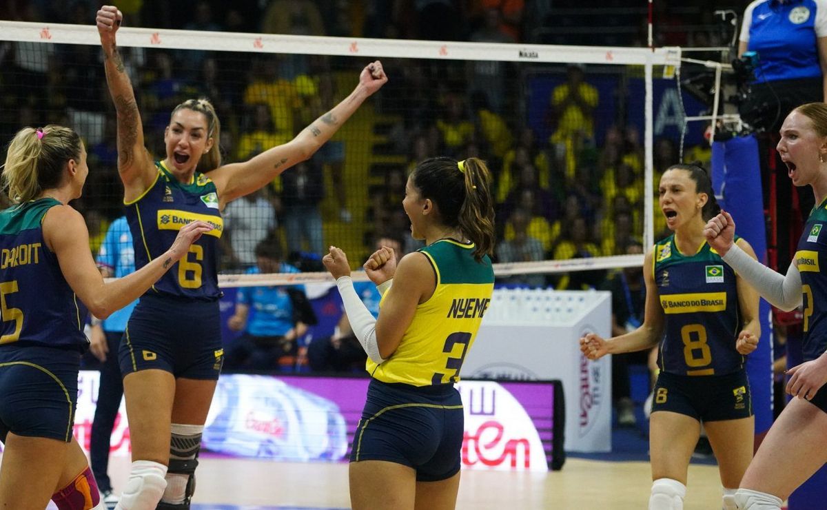 Brasil x Alemanha  Copa Internacional de Voleibol Feminino