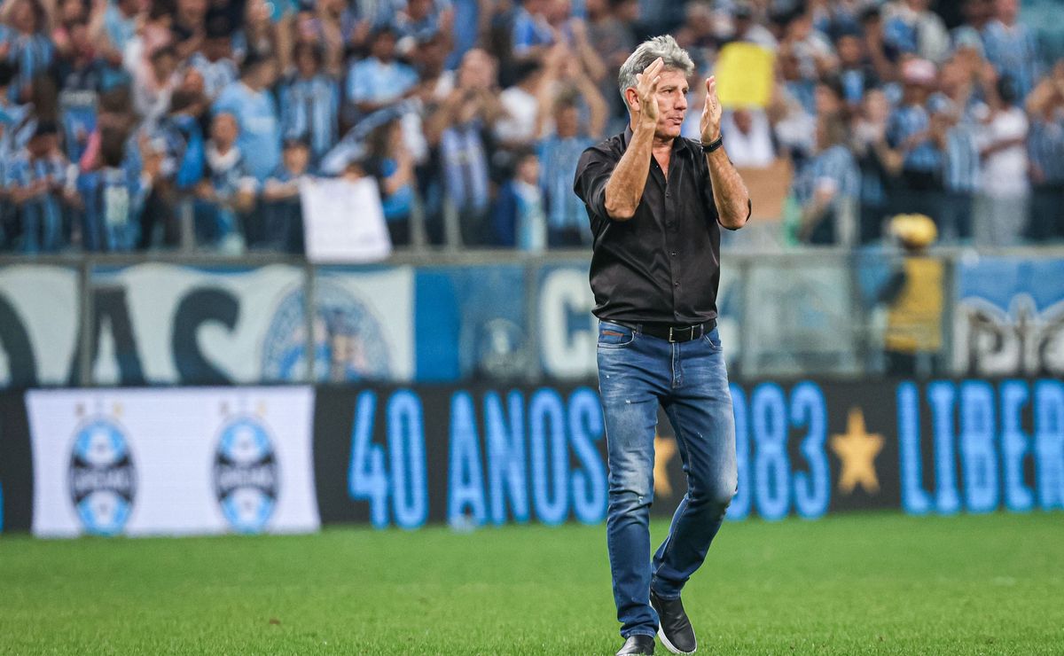 Realizei um sonho; reforço foi escalado por Renato Portaluppi e realizou um sonho ao estrear pelo Grêmio