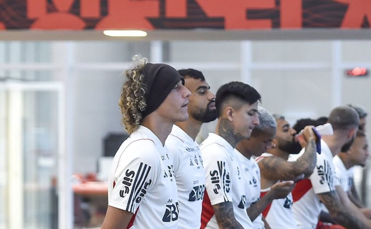 A barca foi vazada pela Nação, Sampaoli agiu no Ninho: Foto pega David Luiz e +2 de surpresa no Flamengo