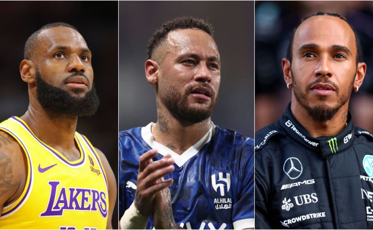 Neymar aparece em lista dos atletas mais ricos da história;  Veja valor das fortunas