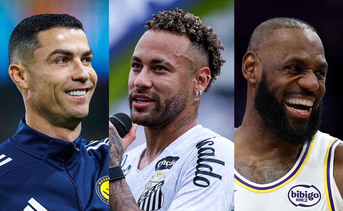Neymar aparece em lista dos atletas mais ricos da história;  Veja valor das fortunas
